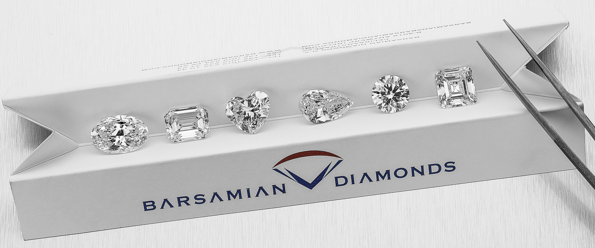 Barsamian Diamonds Logo & Diamonds